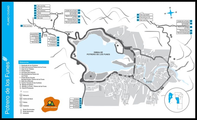 How to Get to Potrero de los Funes from Major Cities